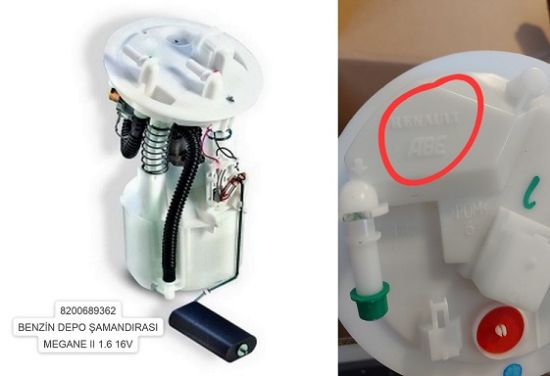 DEPO ŞAMANDIRASI 8200689362 MEGANE-II 1.6-16V (8200130191) resmi