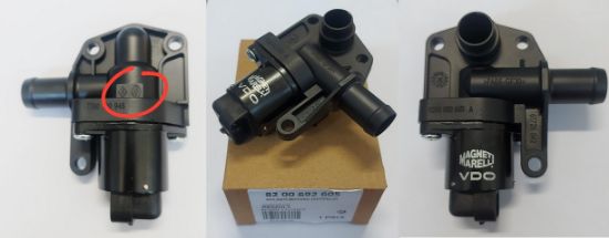 RÖLANTİ VAKUM VANASI KOMPLE 8200692605 CLIO-II MEGANE 1.4 1.6 16V resmi