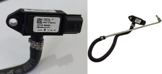 PARTİKÜL FİLTRE BASINÇ KAPTÖRÜ + HORTUM 8200741321 FLUENCE 1.5 DCİ CLIO MEGANE resmi