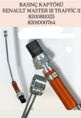 TURBO BASINÇ SENSÖRÜ 8200811025 MASTER III TRAFIC resmi