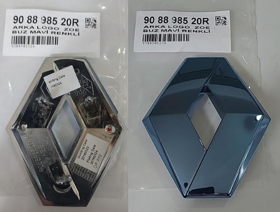 ARKA LOGO 908898520R ZOE BUZ MAVİ RENKLİ resmi