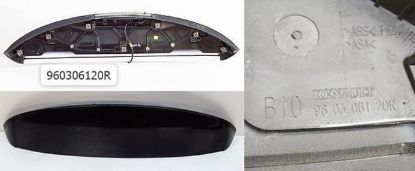 BAGAJ KAPAK SPOYLERİ 960306120R CAPTUR ZOE resmi