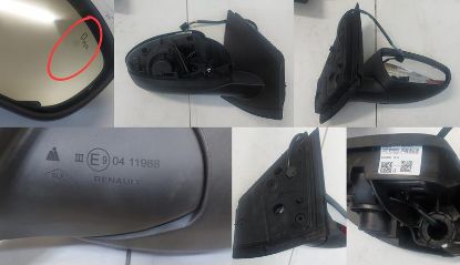 AYNA SAĞ SANDERO III ELEKT.ISIT 9FİŞ KÖR NOKTA UYARICILI SENSÖRLÜ KAPAKSIZ resmi