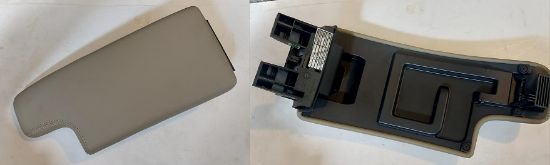 ORTA KONSOL KOL DAYAMA KAPAĞI (BEJ) MEGANE III FLUENCE resmi