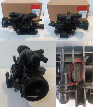 TERMOSTAT 9812113780 1.5HDİ P301 P208 P2008 P3008 BERLINGO C5 CROSSLANDX resmi