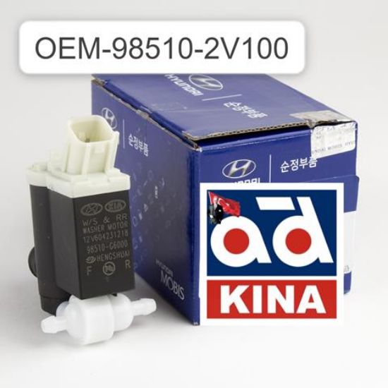 ÖN CAM SU POMPASI 985102V100 LAGUNA LACETTI 05-13 İX20 İ30 TUCSON MATRIX ACCENT resmi