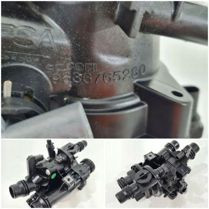 TERMOSTAT MÜŞÜRLÜ 9836765280 C3 C4 ELYSEE C3 208 301 308 3008 5008 1.2 BENZİNLİ resmi