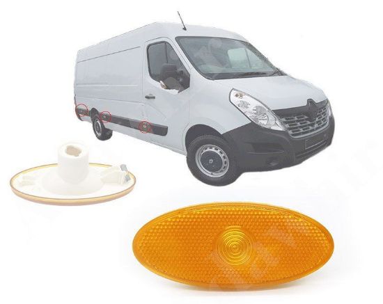 YAN ÇITA SİNYALİ (DUYSUZ) CA74431 261B00001R MASTER III resmi