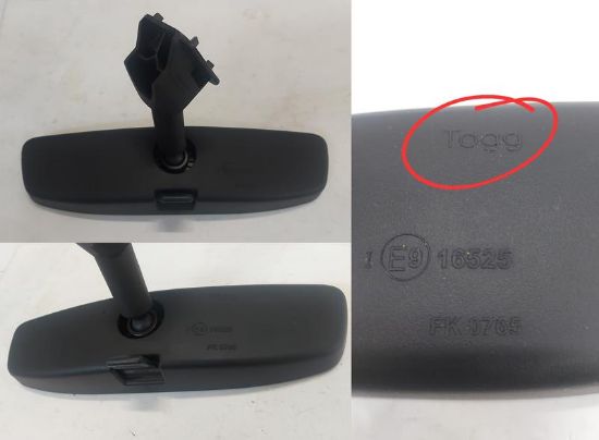 İÇ AYNA KARARTMALI TOGG T10X resmi