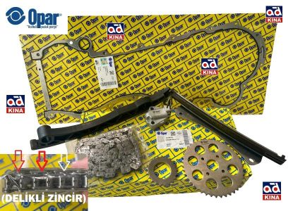 ZİNCİR SETİ (DELİKLİ) 55107096 EGEA 1.3MJET DOBLO FIORINO CONTALI (EURO5-6) resmi