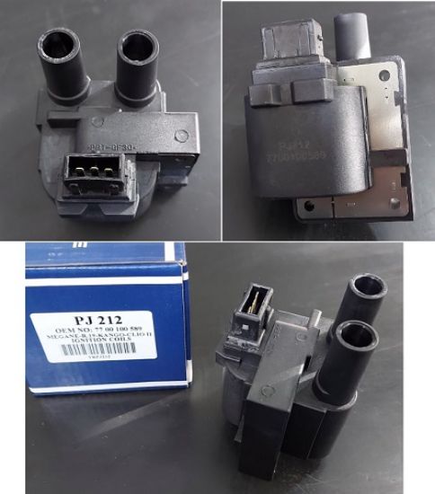 BOBİN PJ212 MEGANE R19 KANGO CLIO 1.4 1.6 K7M (SİYAH SOKET) 7700100589 resmi