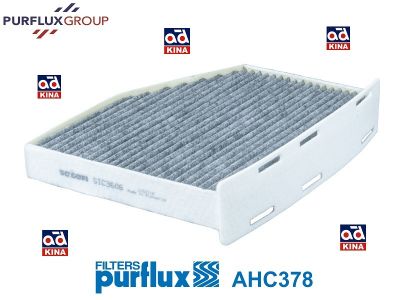 POLEN FİLTRESİ (KARBONLU) AHC378 CADDY-III (04-) 2.0 TDI PASSAT GOLF-V A3 resmi