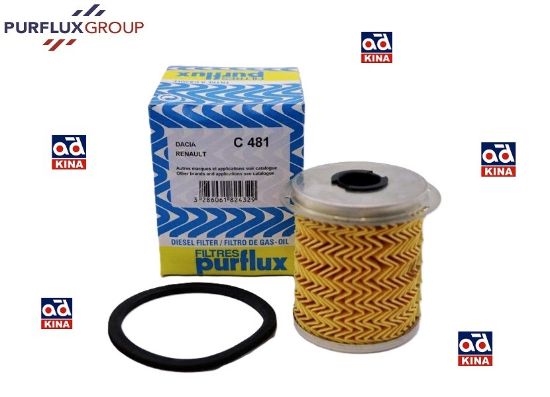 MAZOT FİLTRESİ C481 KANGO 1.9 DTI (97-) MEGANE SCENIC resmi