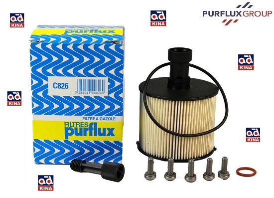 MAZOT FİLTRESİ C826 CLIO-IV SYMBOL 12-> 1.5DCİ LOGAN SANDERO DOKKER 12-> resmi