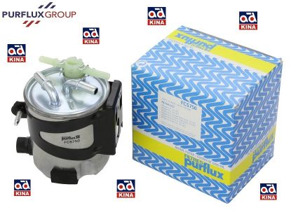 MAZOT FİLTRESİ FCS750 MEGANE-II 1.5 DCI (05-) 100HP (EURO4) "METAL SAC" MÜŞÜRLÜ resmi