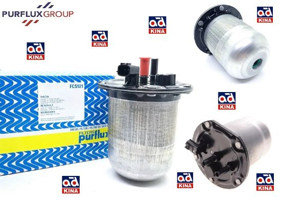 MAZOT FİLTRESİ (DEMİR) FCS921 CLIO-IV 13> KANGO LOGAN DUSTER CITAN 1.5 DCİ 90HP resmi