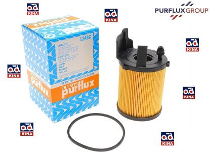YAĞ FİLTRESİ L343C FIESTA C3 C4 P206 FUSION 1.4 TDCİ 1.6 HDI P307 NEMO BİPPER resmi