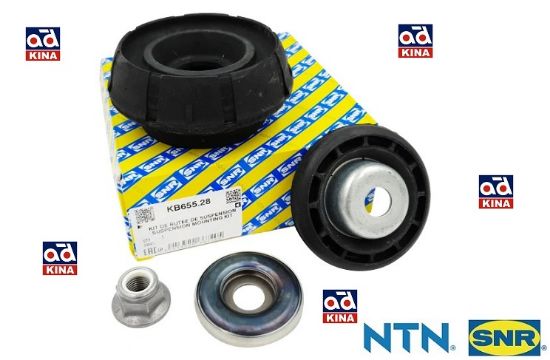 AMORTİSÖR RULMAN+TAKOZ KİTİ KB65528 LOGAN MCV DUSTER LODGY DOKKER (PUL+SOMUN) resmi