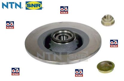 BİLYALI FREN DİSKİ ARKA (ADET) KF15581U LAGUNA-II GRAND SCENIC-II resmi