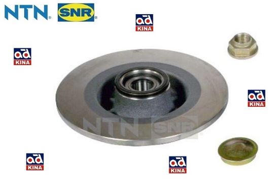 BİLYALI FREN DİSKİ ARKA (ADET) KF15581U LAGUNA-II GRAND SCENIC-II resmi