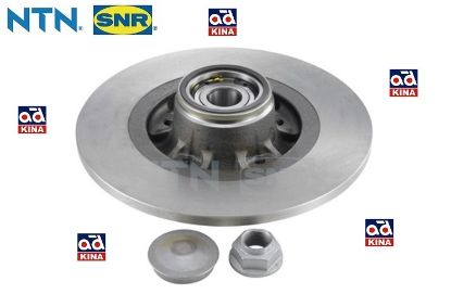 BİLYALI FREN DİSKİ ARKA (ADET) KF15594U KANGO-III 1.5 DCI 1.6 (08-11) resmi