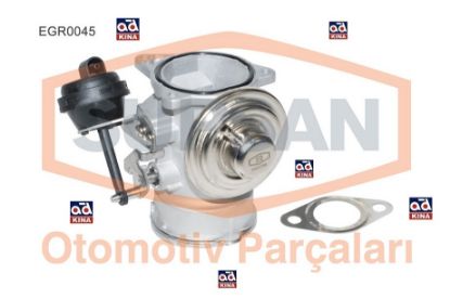 EGR VALFİ EGR0045 BORA GOLF-IV 1.9TDI (ASZ-ARL) PNEUMATIC VAKUM KONTROLLÜ resmi