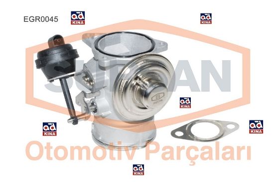 EGR VALFİ EGR0045 BORA GOLF-IV 1.9TDI (ASZ-ARL) PNEUMATIC VAKUM KONTROLLÜ resmi