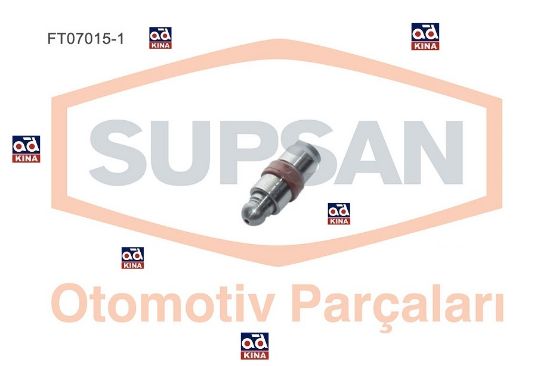 FİNCAN TAKIMI P206 1.4HDI 8V (DV4) FIESTA FUSION 1.4TDCI (1PAKET=8 ADET) resmi