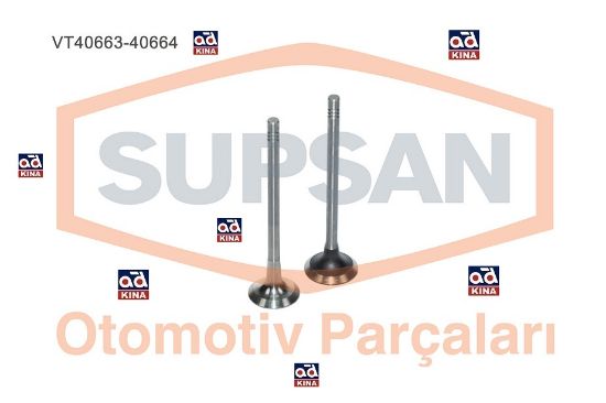 SİBOP TAKIMI TV 40663 40664 NISSAN QASHQAI X-TRAIL 2.0 16V DCI (M9R) 16 VALF resmi