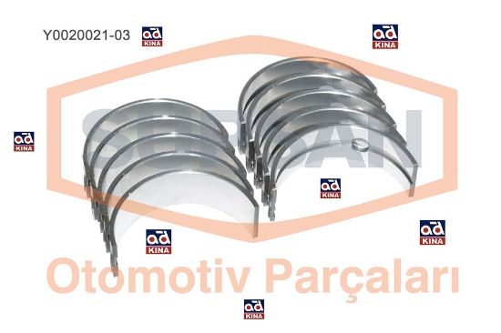 ANA YATAK Y0020021 03 MASTER 2.5 DCİ G9U-16V 0.75 resmi