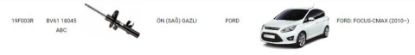 AMORTİSÖR ÖN SAĞ 19F003R FOCUS C.MAX (2012-2015) resmi
