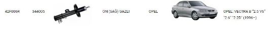 AMORTİSÖR ÖN SAĞ 42F006R VECTRA-B (96-) resmi