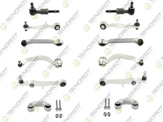 ALİMİNYUM ÖN TAKIM KİTİ A555 PASSAT (96-00) A4 (12 PARÇA SAPLAMA+SOMUN) resmi