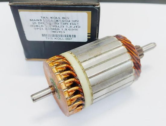 MARŞ KOLLEKTÖRÜ KOLL-007 12V 10DİŞ VALEO TIPI FIAT DOBLO 1 resmi