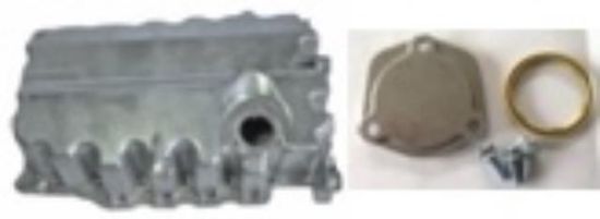 YAĞ KARTERİ VW-KRT-005 VW GOLF PASSAT 1.6/2.0 CLH CLH DELİKLİ + KAPAKLI resmi