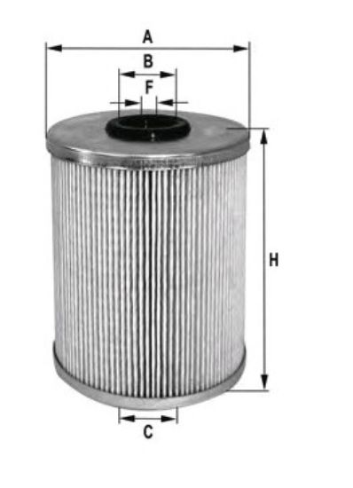 MAZOT FİLTRESİ 2668900 ASTRA-G-H 1.7 DTI (98-05) COMBO 1.7 CDTI (01-05) resmi