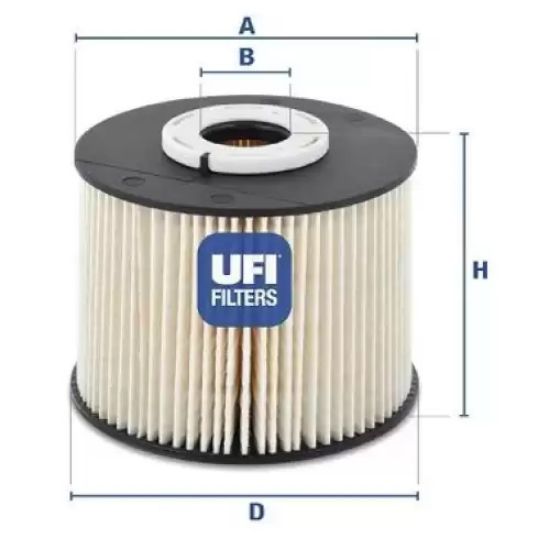 MAZOT FİLTRESİ 2605500 SCUDO 2.0 HDİ P308 P3008 P407 P5008 C4 C5 resmi