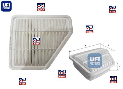 HAVA FİLTRESİ COROLLA AURIS (07-) 1.4 D4D VERSO 2.0 D4D DIZEL (YAMUK) 3050400 resmi