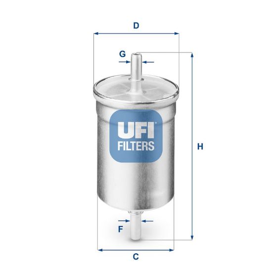 BENZİN FİLTRESİ 3171000 CLIO-II-III MEGANE-I-II LAGUNA-I-II resmi