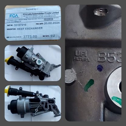 YAĞ SOĞUTUCU ALBEA 1.3 MJTD EURO3/4 70HP DOBLO PALIO 55197216 resmi