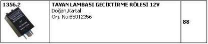 TAVAN LAMBASI GECİKTİRME RÖLESİ 1356.2 DKS resmi