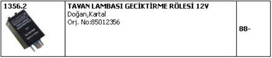 TAVAN LAMBASI GECİKTİRME RÖLESİ 1356.2 DKS resmi