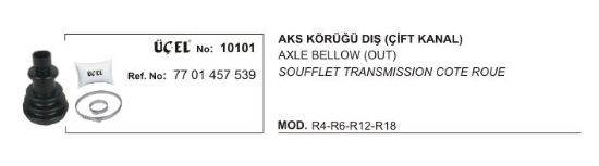 AKS KÖRÜĞÜ DIŞ 10101 R12 7701457539 (ÇİFT KANAL) resmi