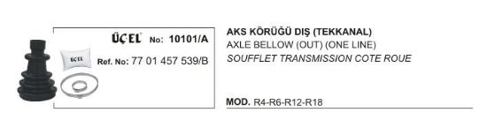 AKS KÖRÜĞÜ DIŞ 10101A R12 7701457539-B (TEK KANAL) resmi