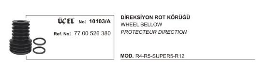 DİREKSİYON ROT KÖRÜĞÜ 10103A R12 7700526380 resmi