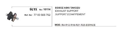 EKSOZ TAKOZU 10114 R12 7700565762 resmi