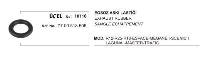 EKSOZ ASKI LASTİĞİ 10116 R12 7700518505 resmi