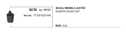 BAGAJ MEMELİ LASTİĞİ 10121 R12 7700523646 resmi