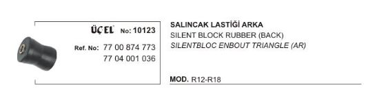 SALINCAK LASTİĞİ ARKA 10123 R12 7700874773 7704001036 resmi
