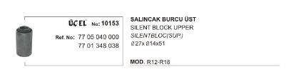 TABLA BURCU ÜST 10153 R12 7705040000 7701348038 resmi
